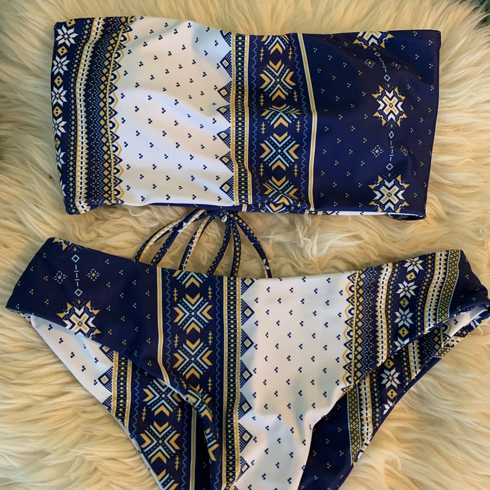 SheIn bandeau bikini